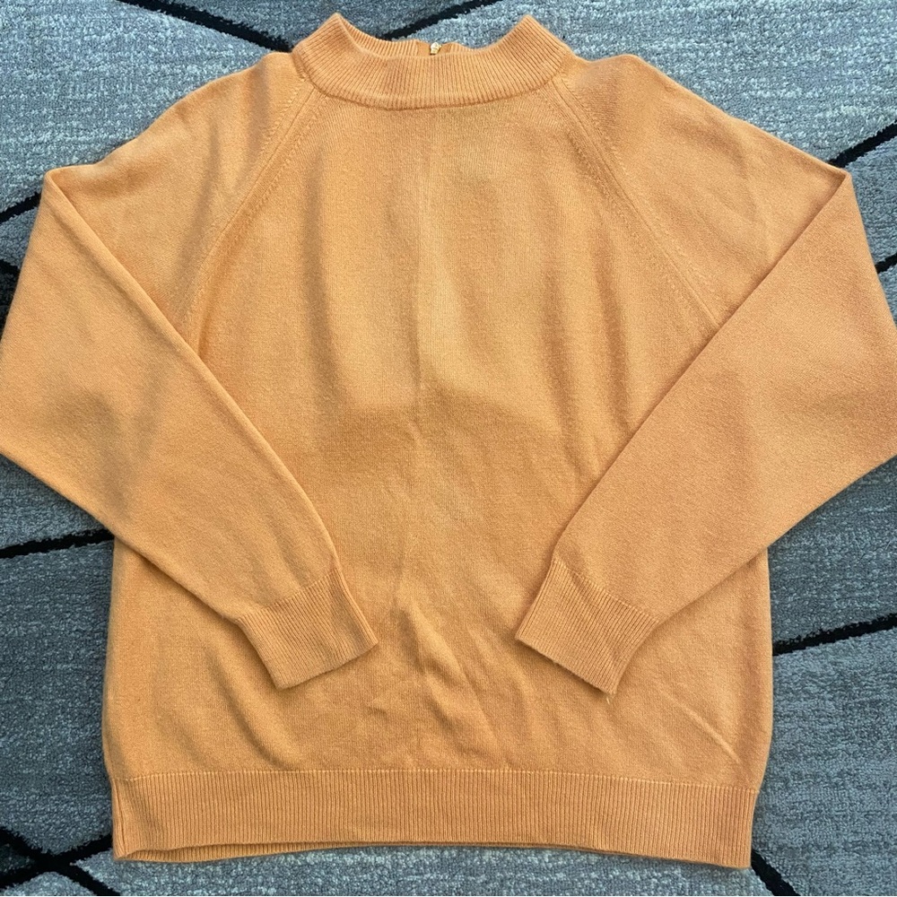 Designers Originals Orange Crew Neck Sweater